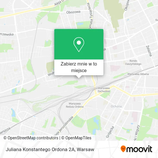 Mapa Juliana Konstantego Ordona 2A
