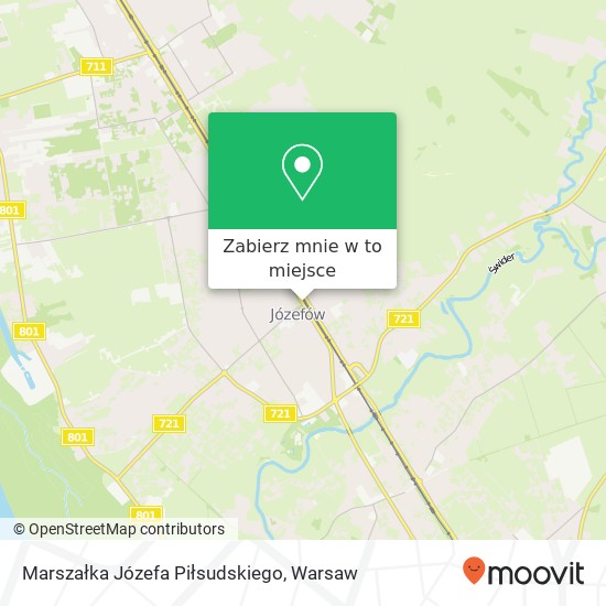 Mapa Marszałka Józefa Piłsudskiego