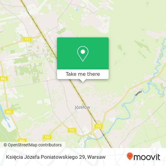 Mapa Księcia Józefa Poniatowskiego 29