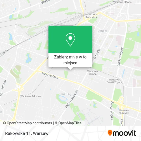 Mapa Rakowska 11