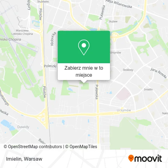 Mapa Imielin