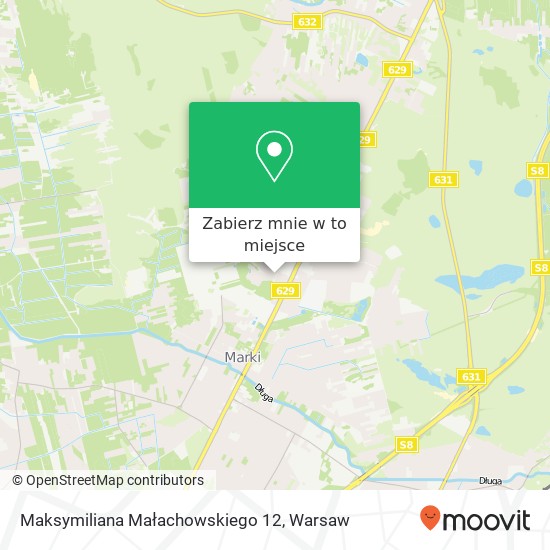 Mapa Maksymiliana Małachowskiego 12