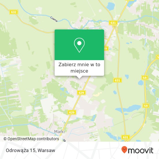 Mapa Odrowąża 15