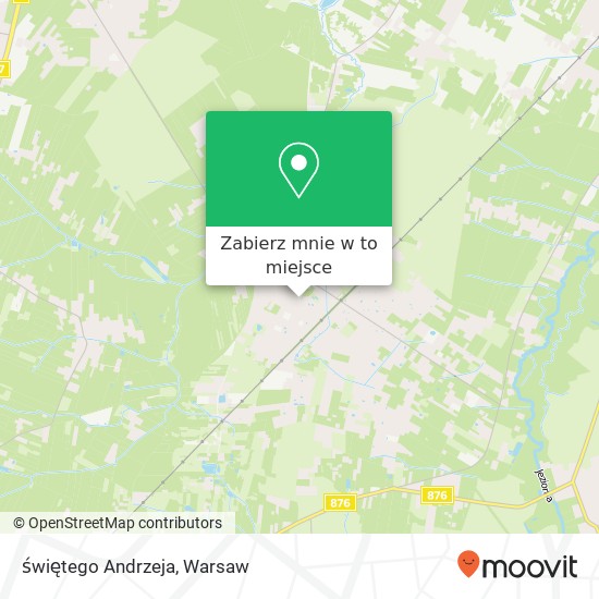 Mapa świętego Andrzeja