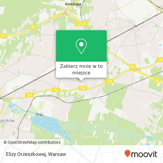 Mapa Elizy Orzeszkowej