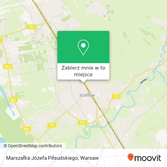 Mapa Marszałka Józefa Piłsudskiego