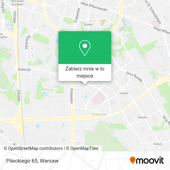 Mapa Pileckiego 65