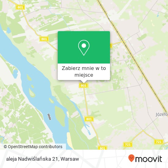 Mapa aleja Nadwiślańska 21