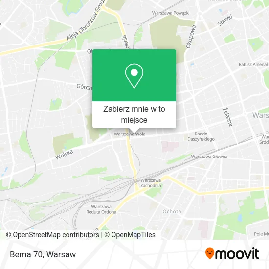 Mapa Bema 70