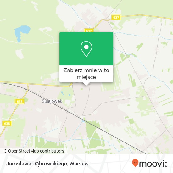 Mapa Jarosława Dąbrowskiego