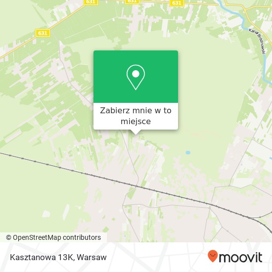 Mapa Kasztanowa 13K