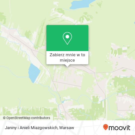 Mapa Janiny i Anieli Miazgowskich