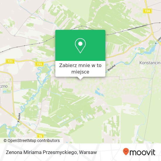 Mapa Zenona Miriama Przesmyckiego