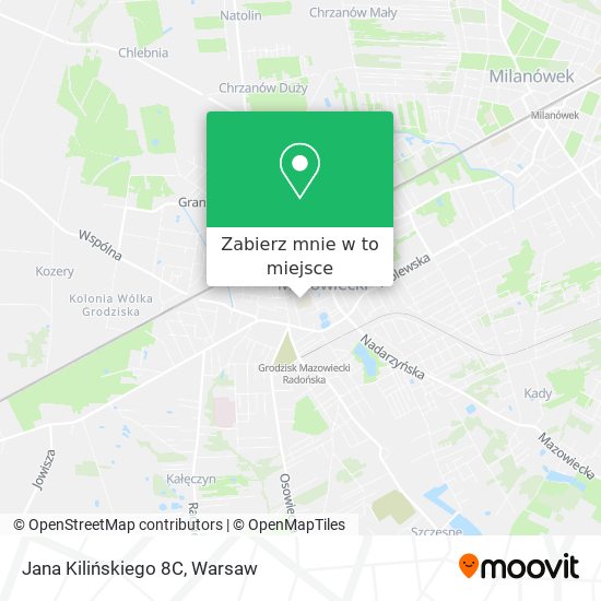 Mapa Jana Kilińskiego 8C