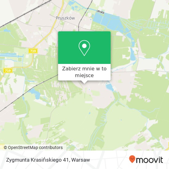 Mapa Zygmunta Krasińskiego 41