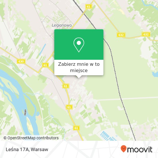 Mapa Leśna 17A