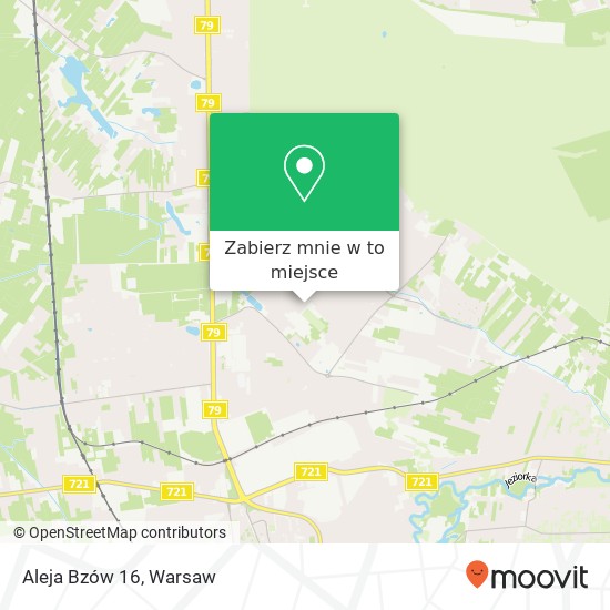 Mapa Aleja Bzów 16