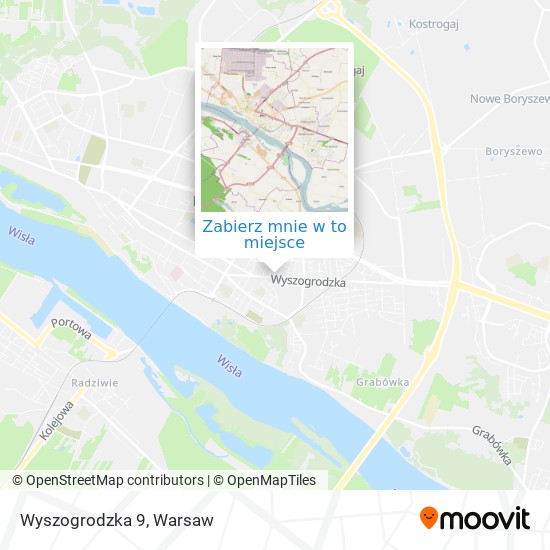 Mapa Wyszogrodzka 9