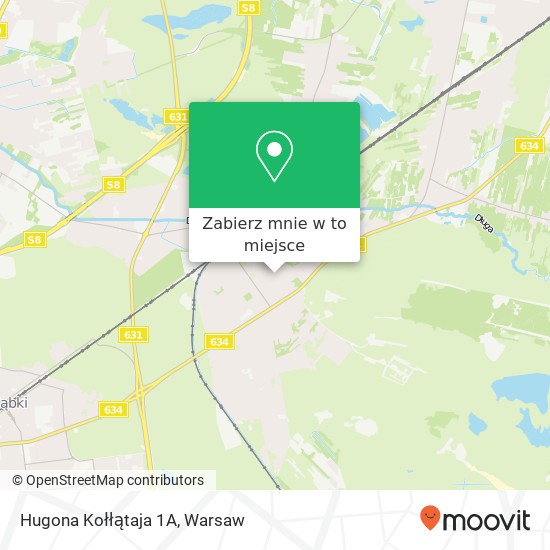 Mapa Hugona Kołłątaja 1A