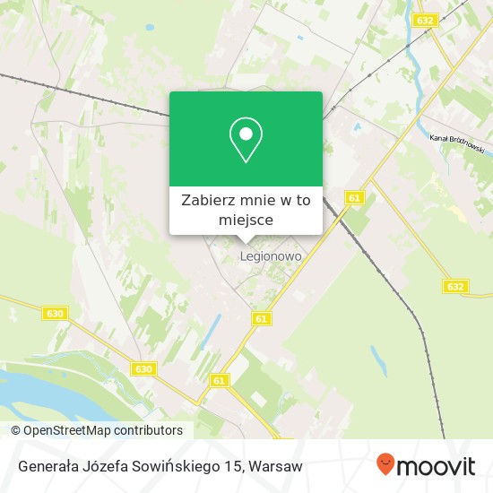 Mapa Generała Józefa Sowińskiego 15