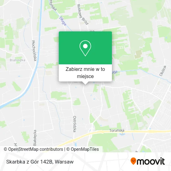 Mapa Skarbka z Gór 142B