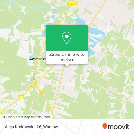 Mapa Aleja Krakowska 26