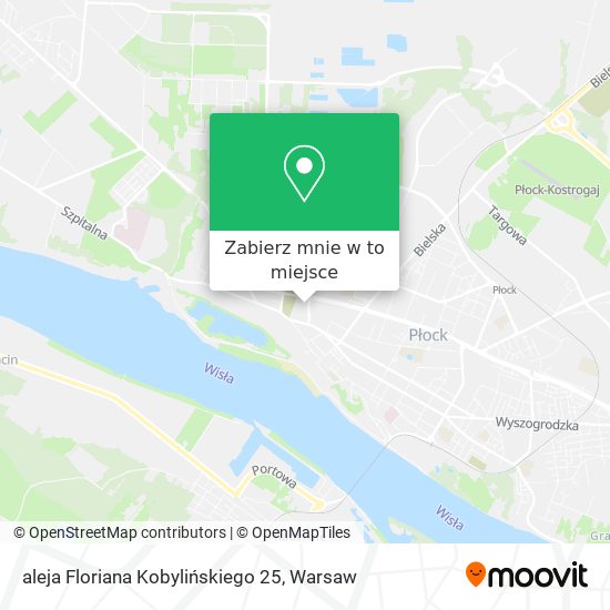 Mapa aleja Floriana Kobylińskiego 25