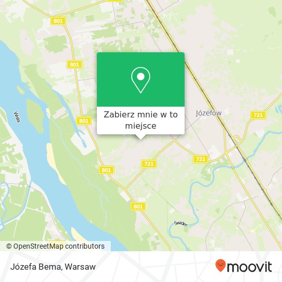 Mapa Józefa Bema