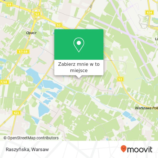 Mapa Raszyńska