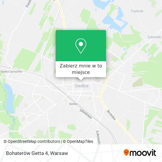 Mapa Bohaterów Getta 4