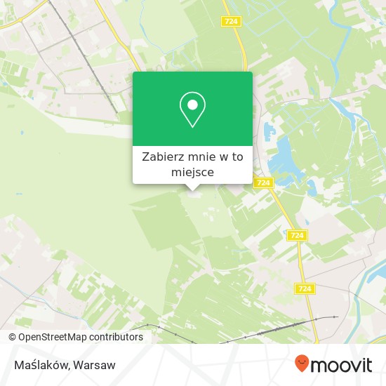 Mapa Maślaków