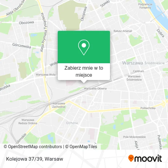 Mapa Kolejowa 37/39