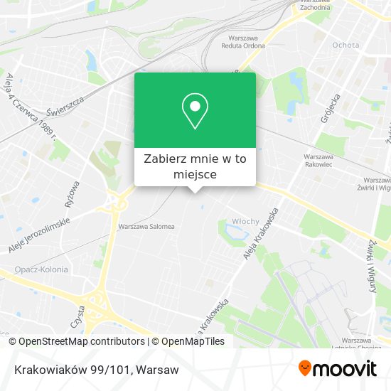 Mapa Krakowiaków 99/101