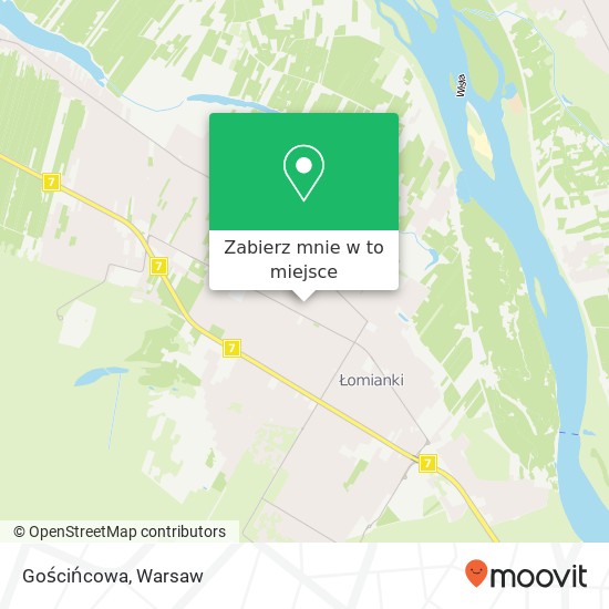 Mapa Gościńcowa