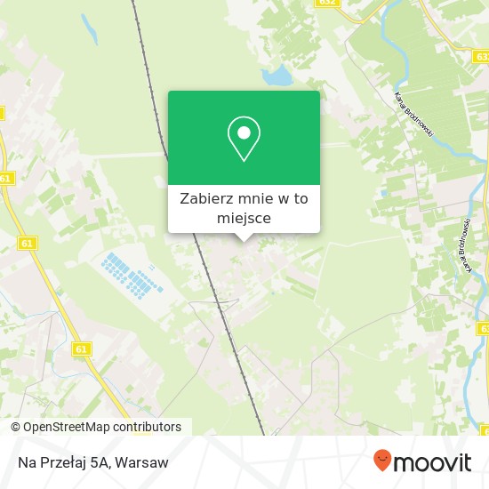 Mapa Na Przełaj 5A