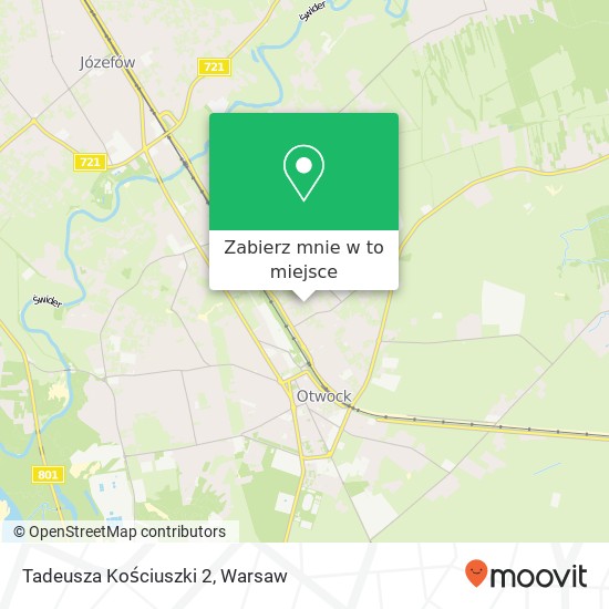 Mapa Tadeusza Kościuszki 2