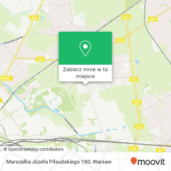 Mapa Marszałka Józefa Piłsudskiego 180