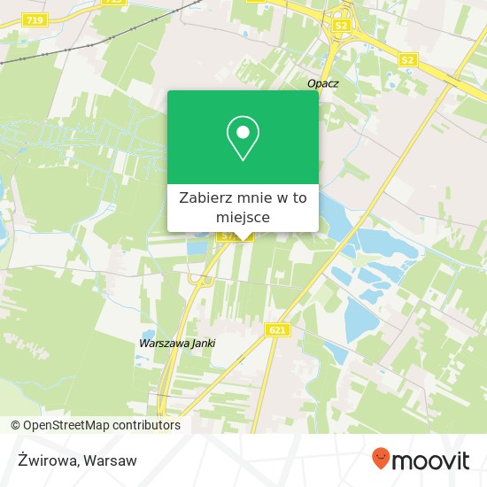 Mapa Żwirowa