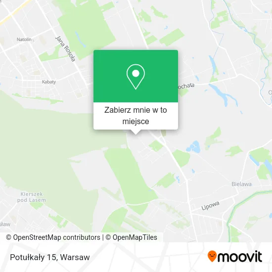 Mapa Potułkały 15