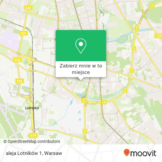 Mapa aleja Lotników 1