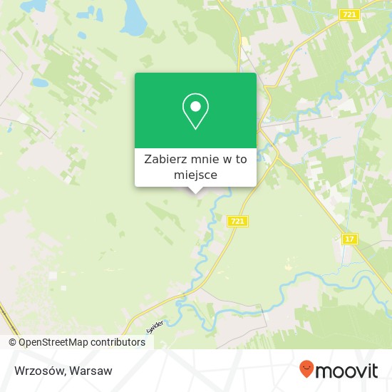 Mapa Wrzosów