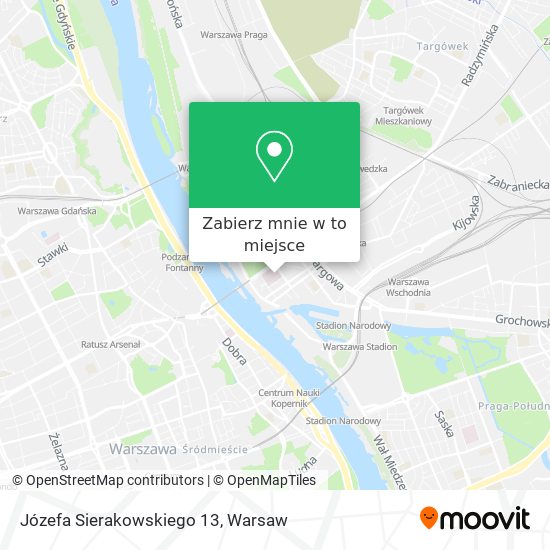 Mapa Józefa Sierakowskiego 13