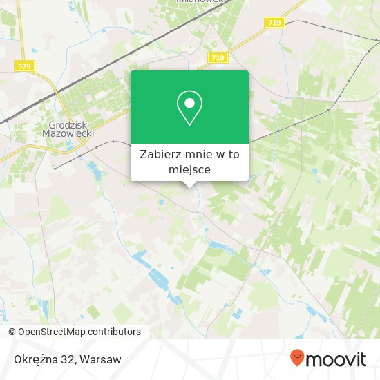 Mapa Okrężna 32