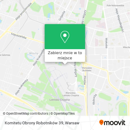 Mapa Komitetu Obrony Robotników 39