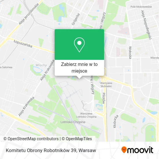 Mapa Komitetu Obrony Robotników 39