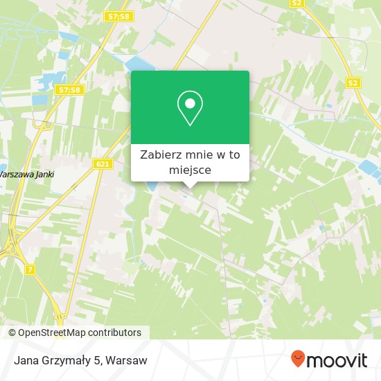 Mapa Jana Grzymały 5