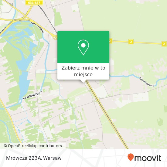 Mapa Mrówcza 223A