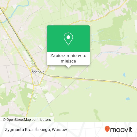 Mapa Zygmunta Krasińskiego