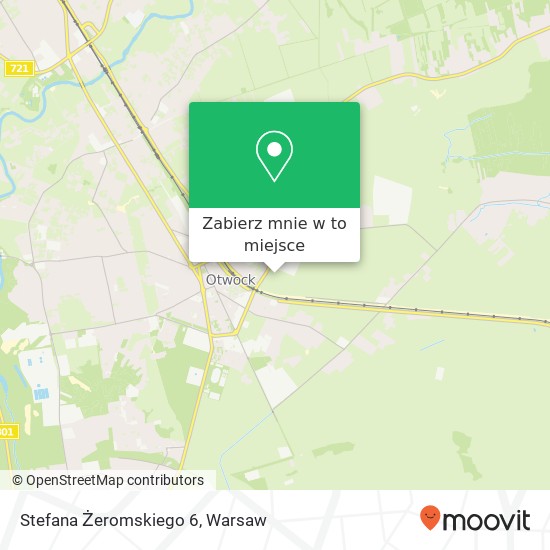 Mapa Stefana Żeromskiego 6