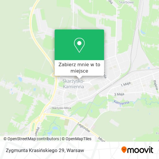 Mapa Zygmunta Krasińskiego 29